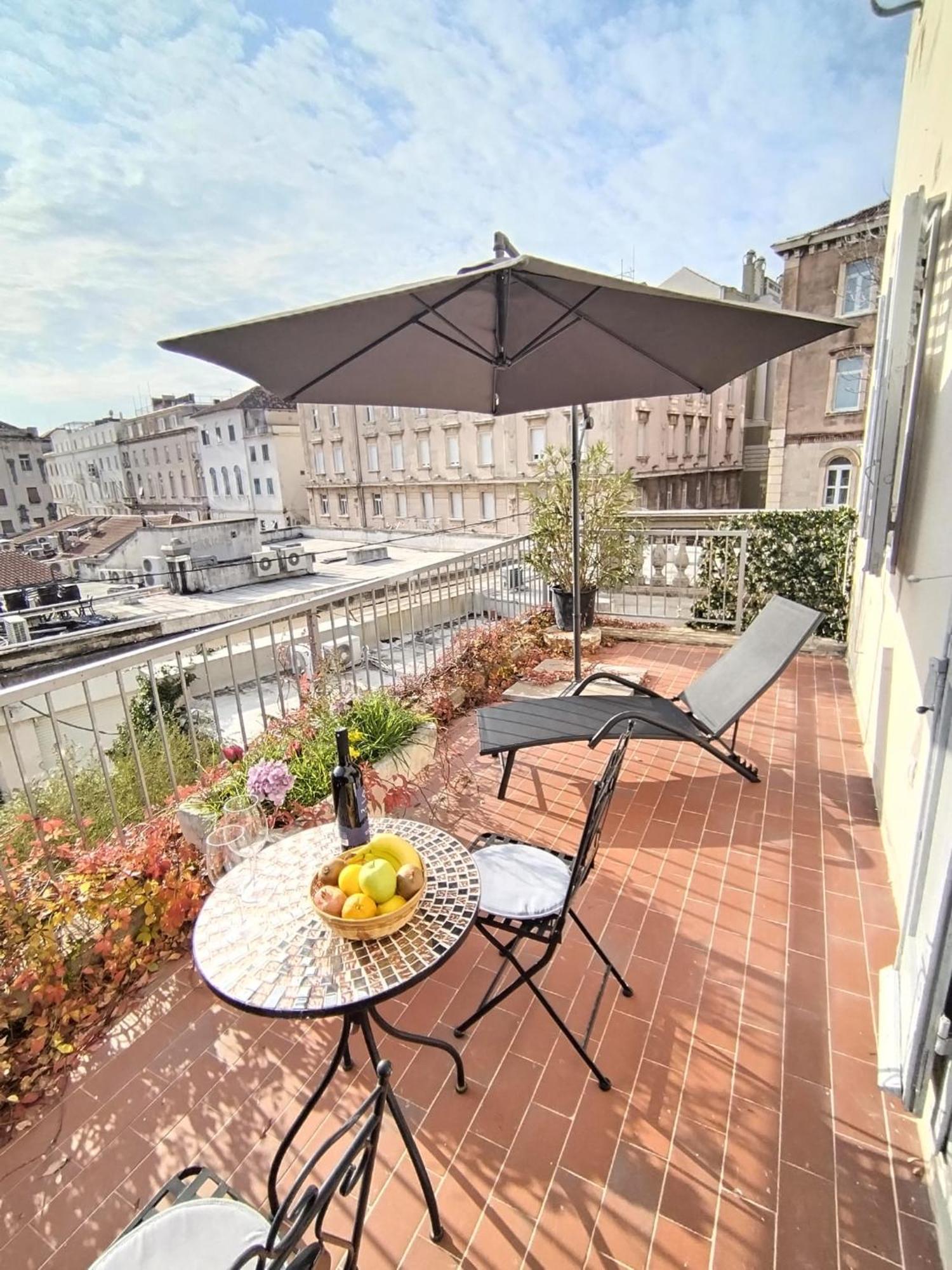 Sunny Terrace Apartment Сплит Екстериор снимка